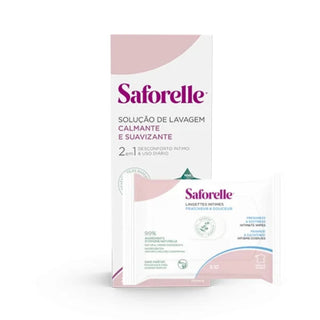 Saforelle Solução Lavagem 250ml + Oferta Toalhetes Íntimos