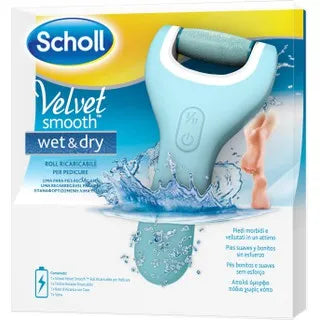 Scholl Velv Smoth Wet Dry Lima Recarreg Pes