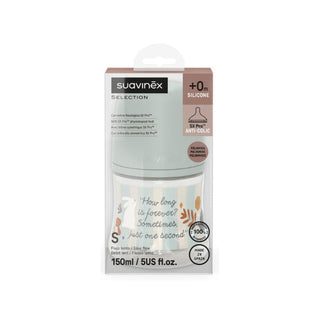 Biberón Suavinex Wonderland SX Pro de poliamida de flujo lento, 150 ml, color 5