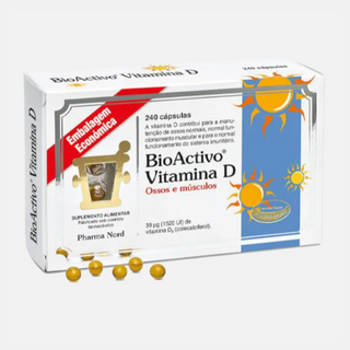 Vitamina D Bioactiva 80 Cápsulas