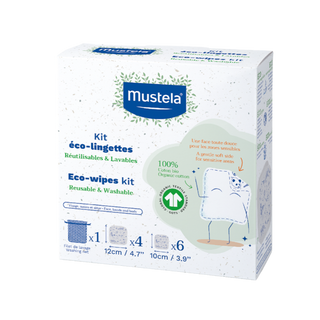Mustela Bebé Toalhetes Eco Reutilizáveis 10 Unidades