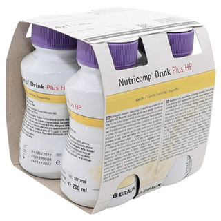 Bbraun Nutricomp Drink Plus HP Baunilha 200ml 4 Unidades