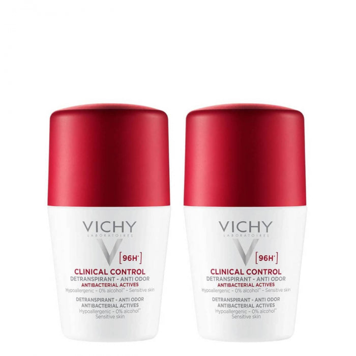 Vichy Desodorizante Pack Antitranspirante 96H Clinical Control 2x50ml