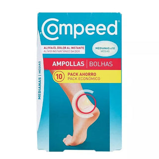 Apósitos Compeed para ampollas medianas económicos 10 unidades