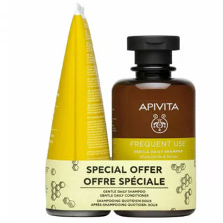 Acondicionador suave Apivita de uso frecuente 150 ml