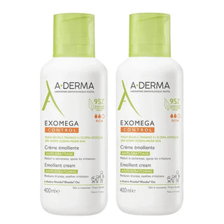 A-Derma Duo Exomega Control Creme Emoliente 400ml