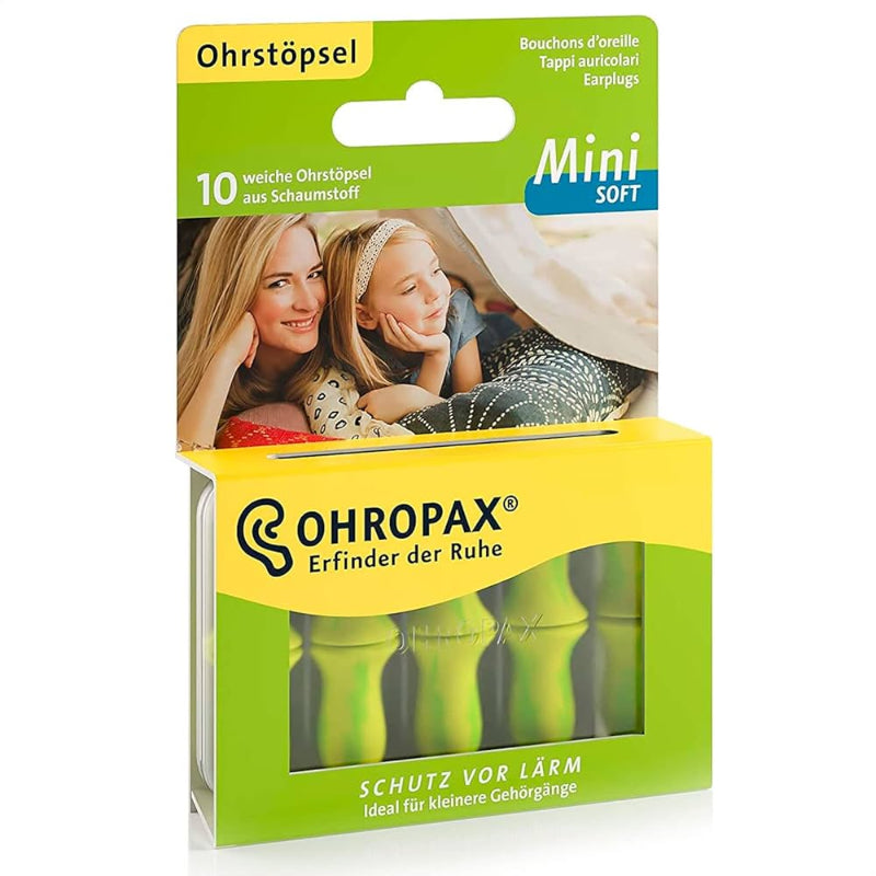 Ohropax Mini Tapones para los Oídos de Espuma Suave x10