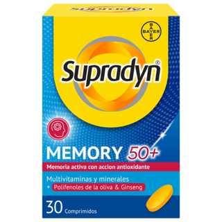 Supradyn Memory 50+ 30 Comprimidos