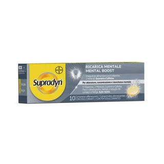 Supradyn Mental Boost 10 Comprimidos Efervescentes