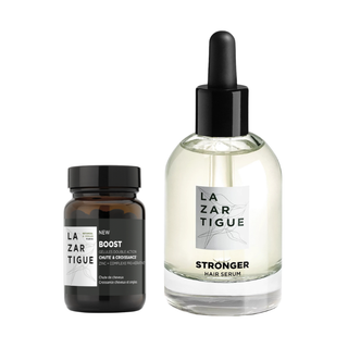 Lazartigue Pack Antiqueda Sérum Fortificante 50ml + OFERTA Boost Suplemento Antiqueda 30 Cápsulas