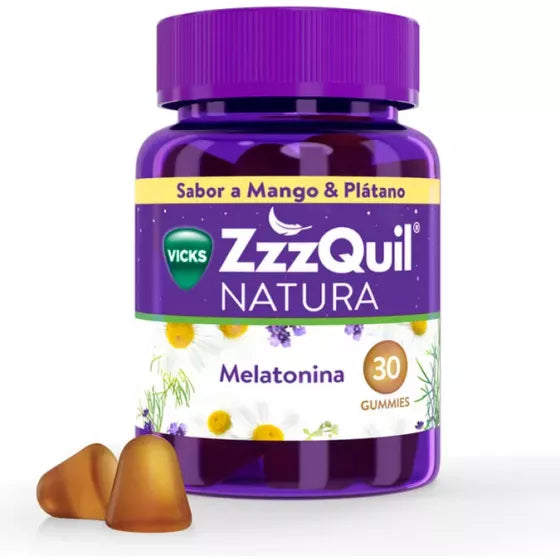 ZzzQuil Natura Melatonina 30 gomitas