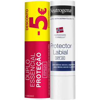 Neutrogena Pack Duplo Stick Labial FPS20 4,8g