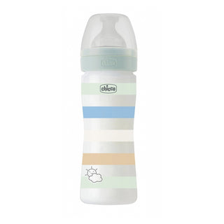 Chicco Biberão Well Being Sistema Anti-cólica Fluxo Médio Verde 2 meses 250ml
