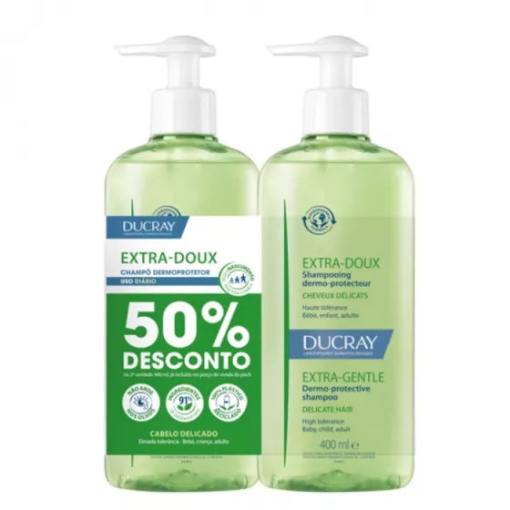 Ducray Extra-Doux Champú Protector Extra Suave 400ml