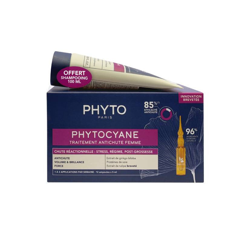 Phyto Phytocyane Champú Vigorizante Anticaída 250ml