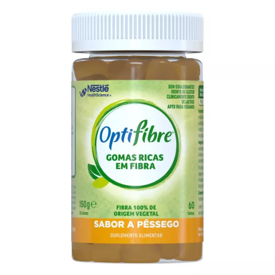 Optifibre sabor a pêssego 60 Gomas