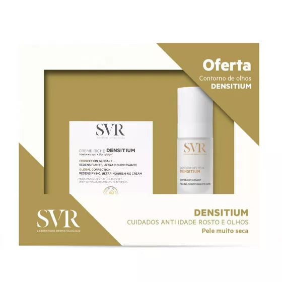 SVR Coffret Densitium Rica Crema de Día Redensificante y Nutritiva 50ml + Contorno de Ojos 15ml