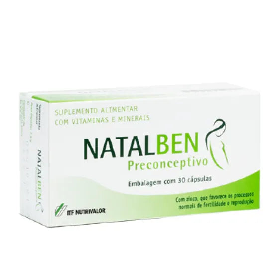 Natalben Preconceptivo 30 Cápsulas