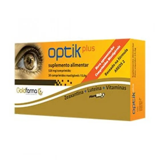 Optik Plus 30 Comprimidos Masticables