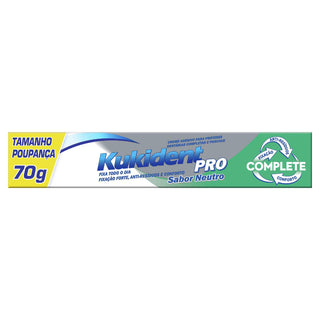 Crema adhesiva para dentaduras postizas sin sabor Kukident Pro 70 g