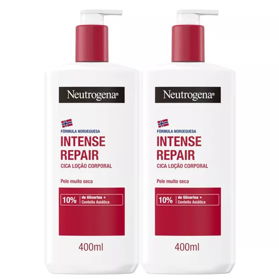 Neutrogena Intense Repair Cica Loção Corporal 2x750ml