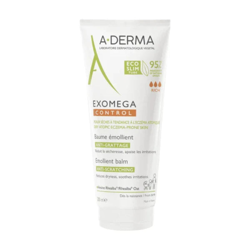 A-Derma Exomega Control Bálsamo Emoliente Antiprurido 200ml