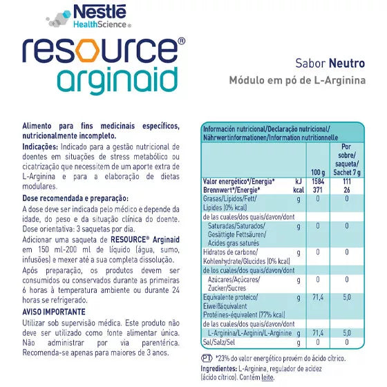 Resource Arginaid 14 Saquetas