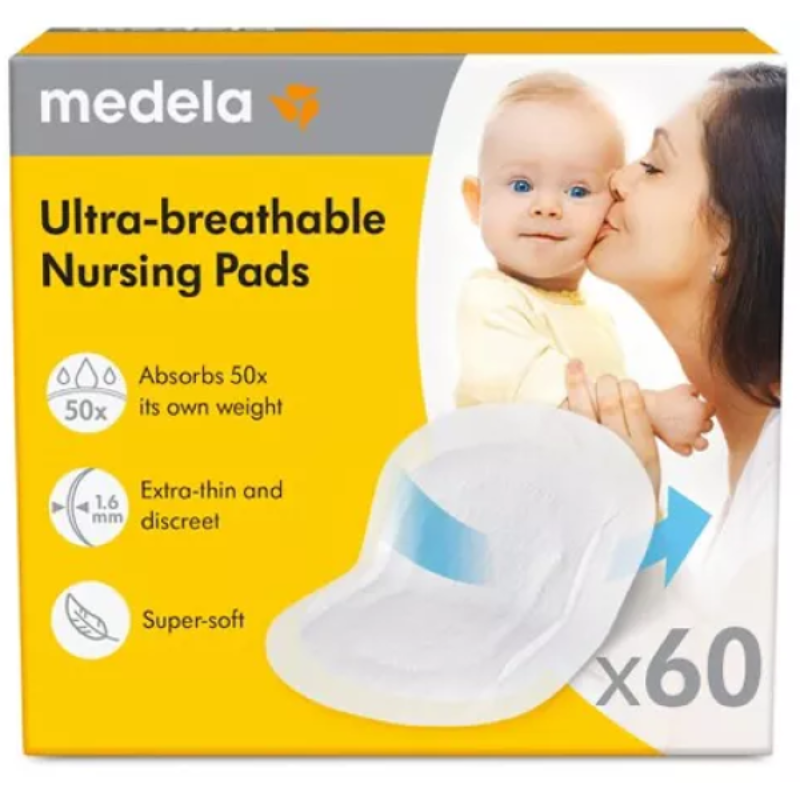 Medela Protetores de Seios Ultra Respiráveis 60 unidades