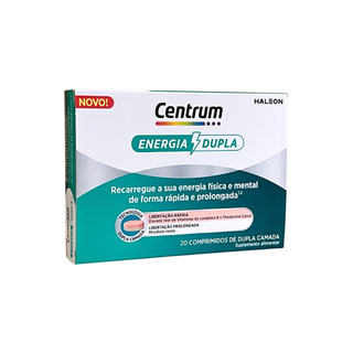 Centrum Energia Dupla 20 Comprimidos