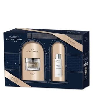 Esthederm Coffret Excellage Creme Anti-envelhecimento 50ml + Age Proteom Sérum 30ml