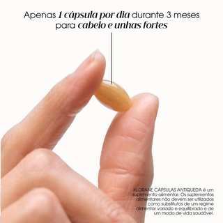 Klorane Antiqueda - Suplemento Alimentar Força e Vitalidade - Cabelo e unhas