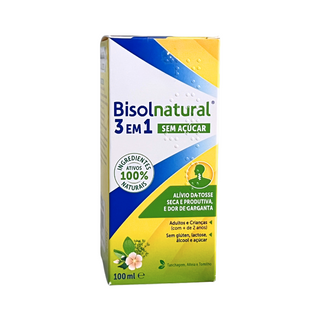 Bisolnatural Xarope S/Açucar 100ml