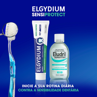 Elgydium Sensiprotect - dentífrico diário - dentes sensíveis 75ml