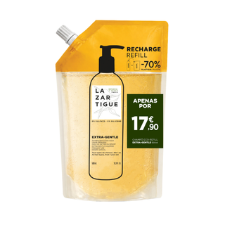Lazartigue Recarga Champô Extra Suave 500ml