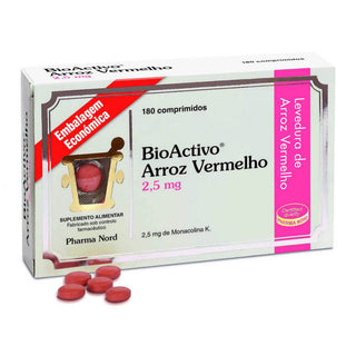 BioActivo Arroz Rojo 2,5 mg 180 Comprimidos