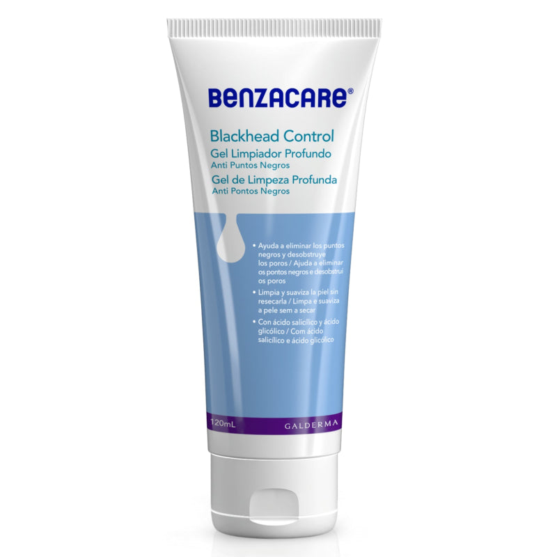 Benzacare Blackhead Control Gel de Limpeza Profunda 120ml