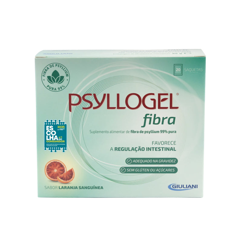 Psyllogel Fibra Laranja Sanguínea 20 Saquetas