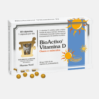 Vitamina D BioActivo 80 cápsulas