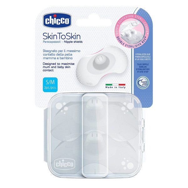 Chicco SkinToSkin SM Protector de Pechos de Silicona