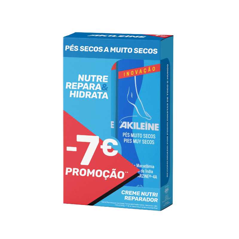 Cicaleine Pack Creme Nutri-Reparador Pés Secos 50ml