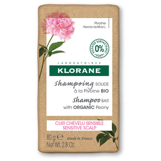 Klorane Capilar Peónia Bio Champô Sólido 80g