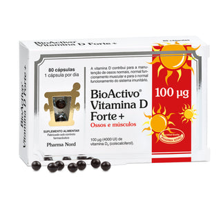 Vitamina D Bioactiva 80 Cápsulas