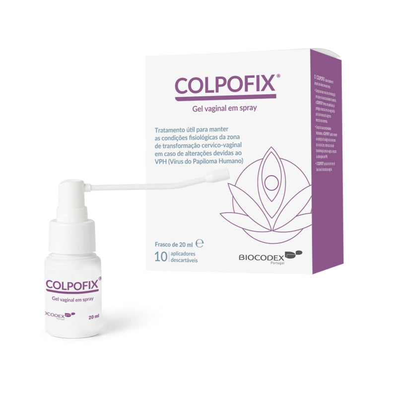 Colpofix Gel Vaginal em Spray 20ml 10 Aplicadores