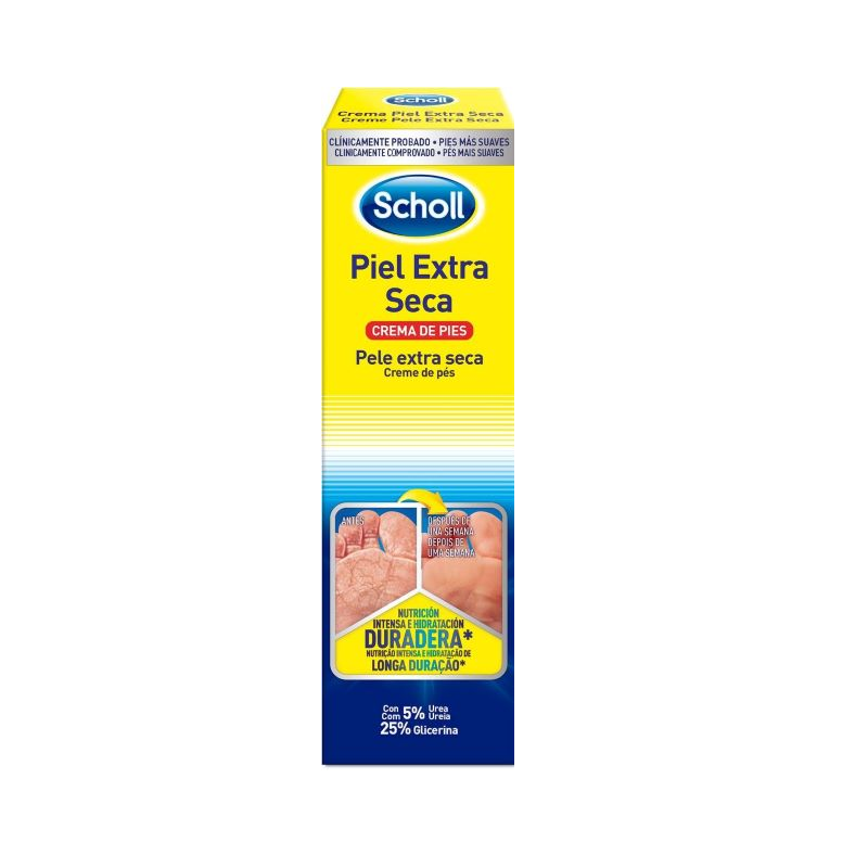 Scholl Creme Pes Pele Extr Seca75ml