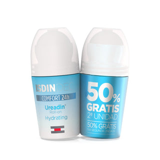 Desodorante Roll On Hidratante ISDIN Ureadin Duo 50ml 50% de descuento en la 2ª Unidad