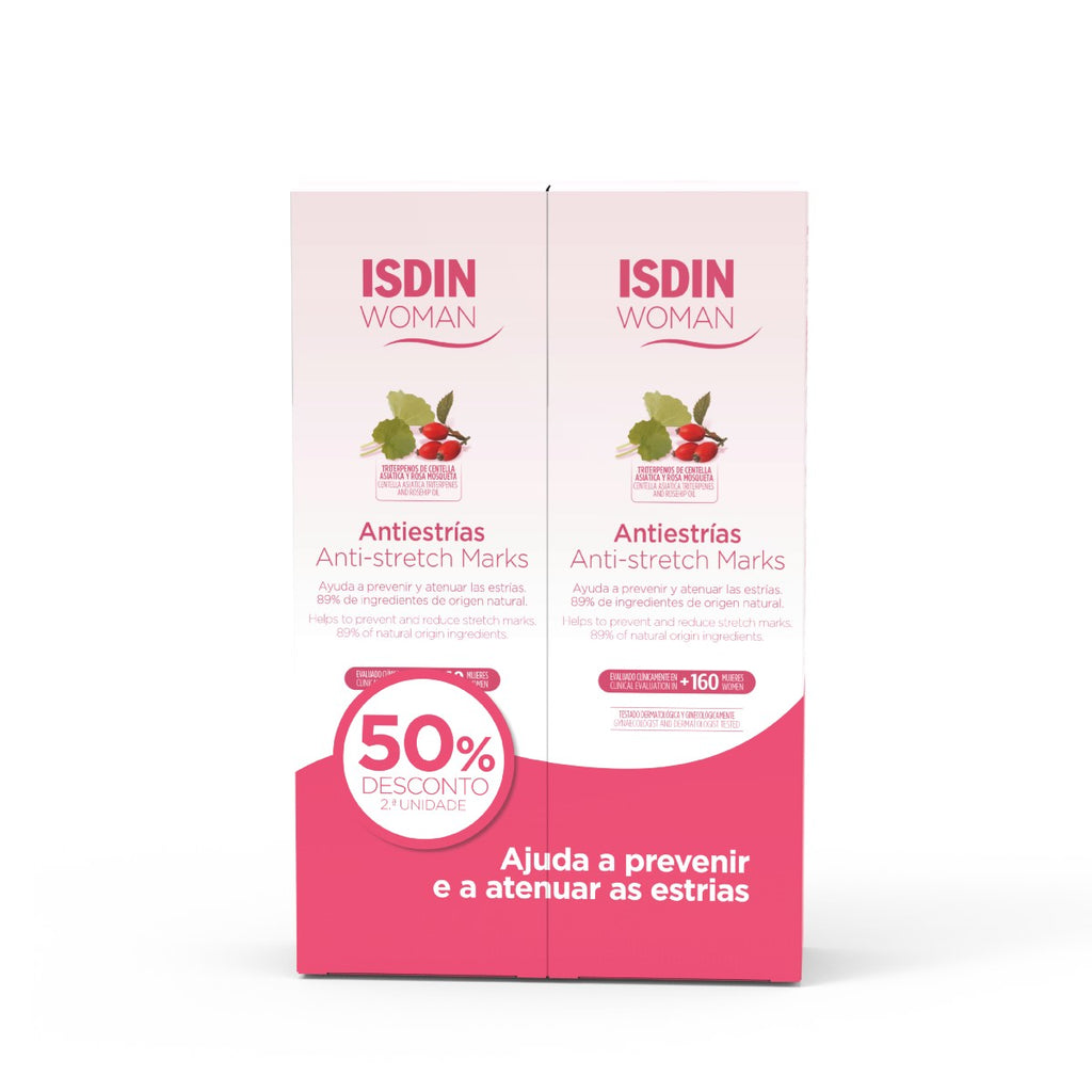 ISDIN Woman Pack Creme Antiestrias 2x250ml