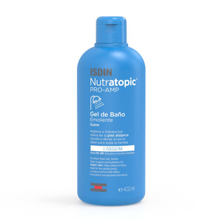 Gel de ducha emoliente ISDIN Nutratopic Pro-Amp para piel atópica 400 ml