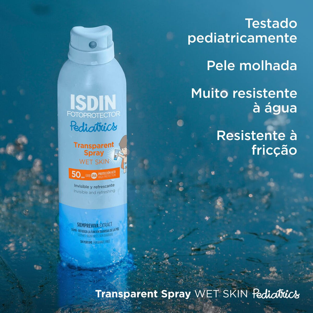 Isdin Fotoprotector Pediatrics Transparent Spray Wet Skin Spf50 250ml