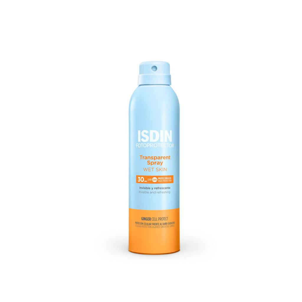 Isdin Fotoprotector Piel Mojada Spray Transparente FPS30 250ml