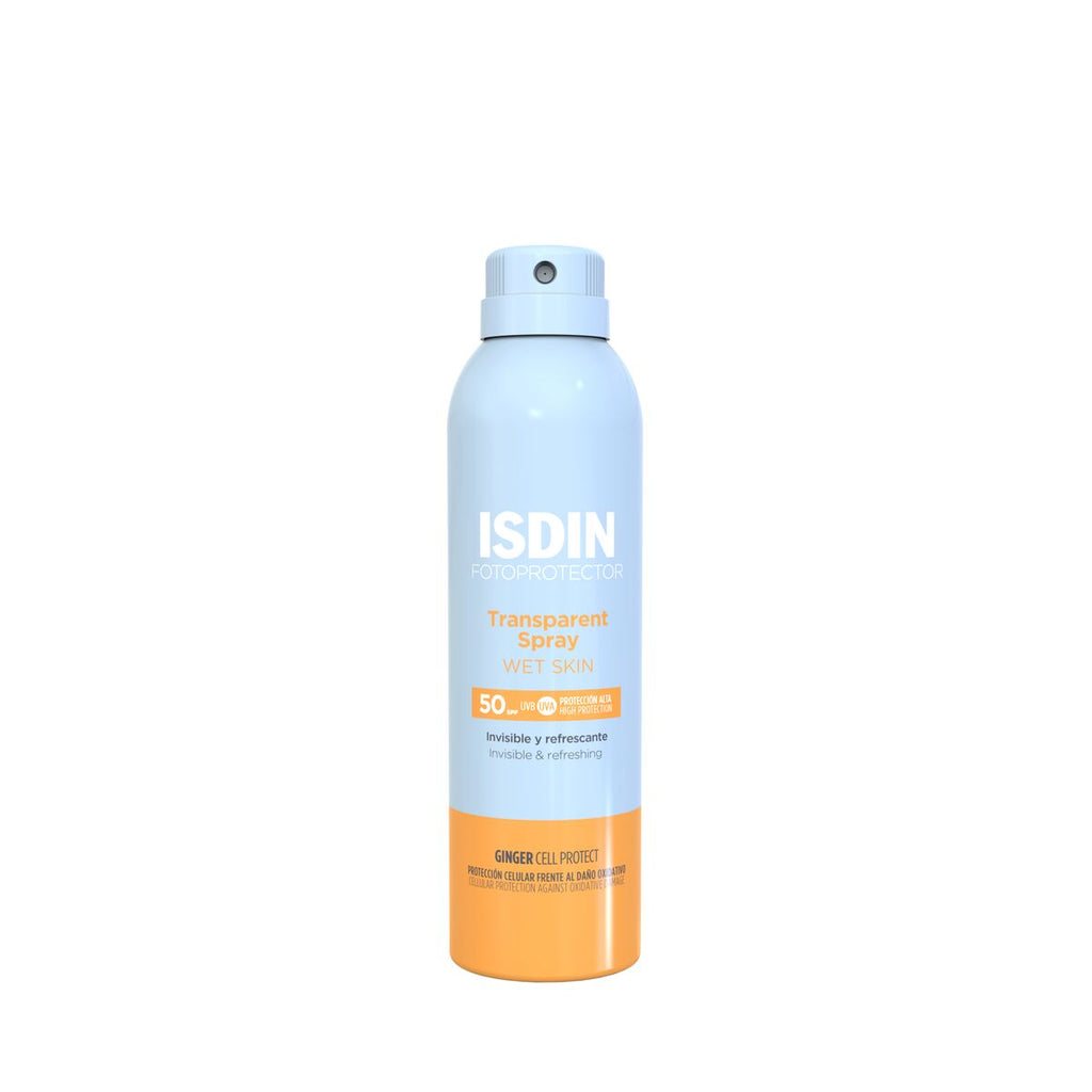 Isdin Fotoprotector Spray Transparente Wet Skin SPF50 250ml